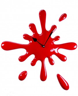 STAIN CLOCK
Wall clock, stain of color. Antartidee