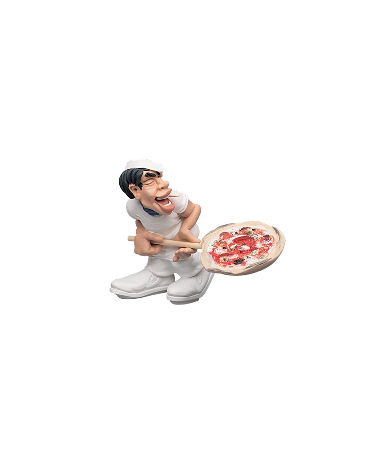 PIZZAIOLO al lavoro, statuina, Antartidee PIZZAIOLO al lavoro, statuina, Antartidee