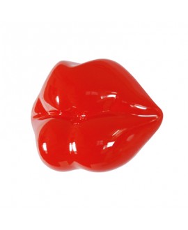 JESSICA HANGER, Jessica mouth-shaped hanger with full and sensual lips. Red Lips.
Hand painted resin. Made in Italy, Antartidee