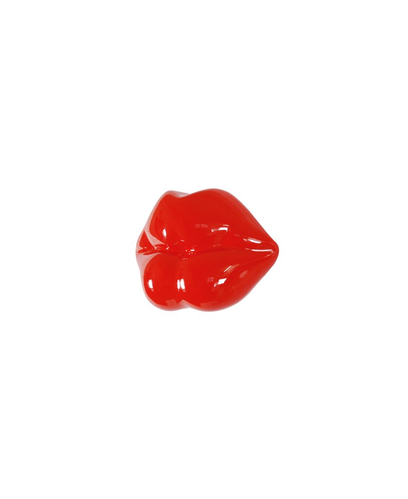 JESSICA HANGER, Jessica mouth-shaped hanger with full and sensual lips. Red Lips.
Hand painted resin. Made in Italy, Antartidee