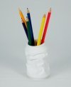 Object holder tin can, white, Antartidee Object holder tin can, white, Antartidee