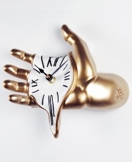 HAND WALL CLOCK
Wall clock with hand, surreal collection. Antartidee