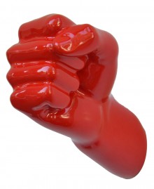 Appendiabiti a forma di mano destra chiusa a pugno. Antartidee