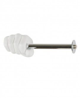 Toilet Roll holder hand shape. Antartidee