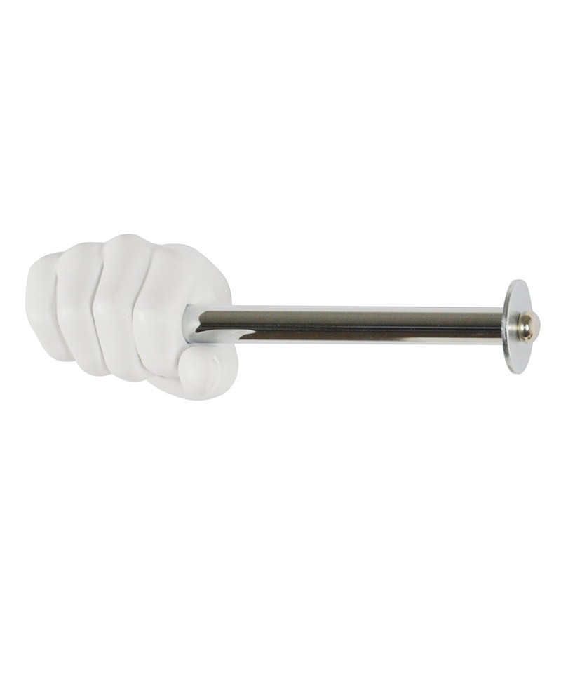 Toilet Roll holder hand shape. Antartidee